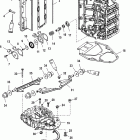 V-135 DFI (2.5L) 0T178500 THRU 0T800999 Выпускной коллектор и выпускная плита
