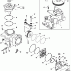 V-135 DFI (2.5L) 0T801000 THRU 1B226999 Air compressor components