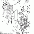 V-150 0G303046 THRU 0G760299 Блок цилиндров и торцевые крышки