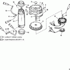 V-150 0G303046 THRU 0G760299 Маховик и мотор стартера
