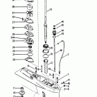 V-150 4868998 THRU 0A904645 Gear housing(driveshaft)(without a driveshaft nut)