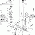 V-150 DFI (2.5L) 0G590000 THRU 0G760299 Корпус редуктора, вертикальный вал