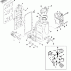 V-150 DFI (2.5L) 0G760300 THRU 0G960499 Air handler components
