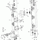 V-150 DFI (2.5L) 0G760300 THRU 0G960499 Fuel rail components