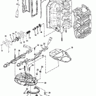 V-150 DFI (2.5L) 0G960500 THRU 0T178499 Выпускной коллектор и выпускная плита