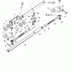 V-150 DFI (2.5L) 0T178500 THRU 0T800999 Рулевые тяги двигателя