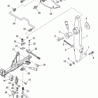 V-150 EFI (2.5L) 0T801000 THRU 1B226999 Рычаг дросселя и вал механизма переключения передач