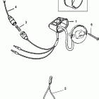 V-150 EFI (2.5L) 1B227000 & Up Power trim switch kit(18286a18 and 18286a19)