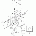 70 (3 CYL.) 5579017 THRU 6428680 Swivel bracket and reverse lock