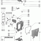70 (3 CYL.) 7087823 THRU 7145937 Cowl support brackets