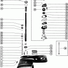 70 (3 CYL.) 7087823 THRU 7145937 Gear housing assembly, complete (serial group no. 4)(pag...