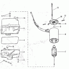 70 (3 CYL.) 7145938 THRU 7208332 Hydraulic pump assembly (metal reservoir)