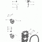 70 (3 CYL.) 7145938 THRU 7208332 Carburetor linkage and choke solenoid