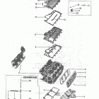 70 (3 CYL.) 7145938 THRU 7208332 Exhaust and manifold covers