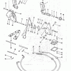 70 (3 CYL.) 7145938 THRU 7208332 Trim cylinders and hydraulic hoses