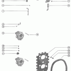 70 5361993 THRU 5702219 Carburetor linkage and choke solenoid
