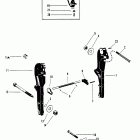 V-1500 5600162 THRU 0A904645 Transom brackets(s / n-usa-5503246 / aus-8062734 and bel...