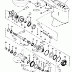 V-175 (EFI) 0G303046 THRU 0G760299 Gear hsg(prop shaft)(cntr rotation) (s / n-0g437999, bel...