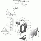 70 5702220 THRU 6428680 Cowl support brackets