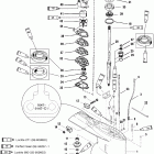 V-175 (EFI) 0G303046 THRU 0G760299 Gear hsg(drive shaft)(std rotation) (s / n-0g437999, bel...