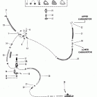70 7177688 THRU 7208332 Fuel pump, fuel filter and fuel lines