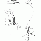 70 7177688 THRU 7208332 Throttle control linkage and spark advance