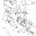 V-175 (EFI) 0G960500 THRU 0T408999 Power trim components(removeable pump housing)