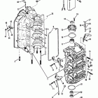 V-175 (SKI) 0C100861 THRU 0C239552 Блок цилиндров и торцевые крышки