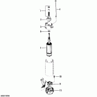 V-175 (SKI) 0C100861 THRU 0C239552 Стартер