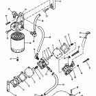 V-175 (SKI) 0C100861 THRU 0C239552 Fuel pump and fuel filter