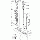 V-175 (SKI) 0C100861 THRU 0C239552 Корпус редуктора, вертикальный вал