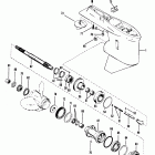 V-175 (SKI) 0C239553 THRU 0D081999 Корпус редуктора , гребной вал
