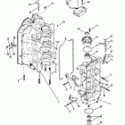 V-175 0C100861 THRU 0C239552 Блок цилиндров и торцевые крышки