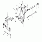 V-175 0C100861 THRU 0C239552 Кронштейны крепления к транцу