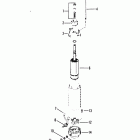 75 (4 CYL.) 7208573 AND UP Starter motor assembly (bosch)