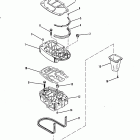 75 (4 CYL.) 7208573 AND UP Exhaust extension plate