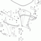 75 (4-STROKE) 0G960500 thru 0T800999 Нижняя часть колпака