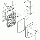 V-175 4301235 THRU 0C100860 Choke plate and throttle levers(design ii)