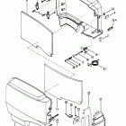 V-175 4301235 THRU 0C100860 Cowl and front cover