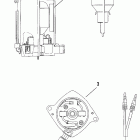 V-175 DFI (2.5L) 0T178500 THRU 0T800999 Power trim motor(removable pump housing)