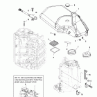 V-175 DFI (2.5L) 0T801000 THRU 1B226999 Air handler / flywheel cover