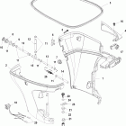 75 EFI (4-STROKE) 1B172291 THRU 1B366822 Нижняя часть колпака