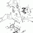 V-175 DFI (2.5L) 1B417702 & Up Electrical plate assembly, serial number 1b490866 and up