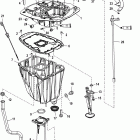 75 EFI (4-STROKE) 1B172291 THRU 1B366822 Выпускная плита