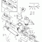 V-200 (2.5L) 1991 ONLY 0C291520 THRU 0D081999 Power trim components(design i)