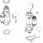 75 EFI (4-STROKE) 1B366823 & Up Стартер