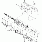 V-200 (EFI) 0C100861 THRU 0C999999 Корпус редуктора , гребной вал