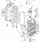 V-200 (EFI) 0C100861 THRU 0C999999 Блок цилиндров и торцевые крышки