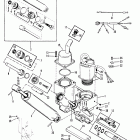 V-200 (EFI) 0C100861 THRU 0C999999 Компоненты механизма гидроподъема Power Trim