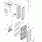 V-200 (EFI) 0C100861 THRU 0C999999 Блок лепестковых клапанов и головка блока